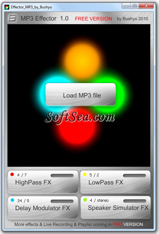 Effector MP3 Screenshot