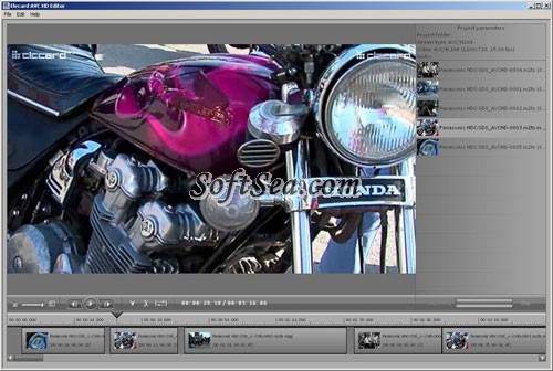 Elecard AVC HD Editor Screenshot