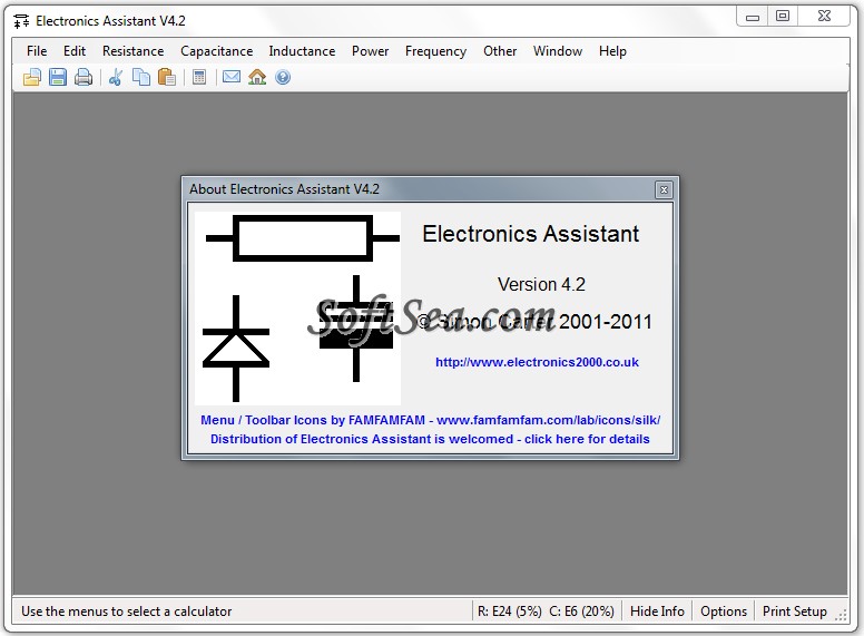 Electronics Assistant Screenshot