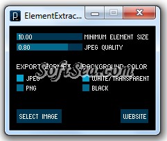 Element Extractor Screenshot