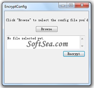 EncryptConfig Screenshot