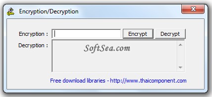 Encryption/Decryption Screenshot