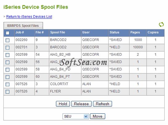 ExcelliPrint IPDS Print Server Screenshot