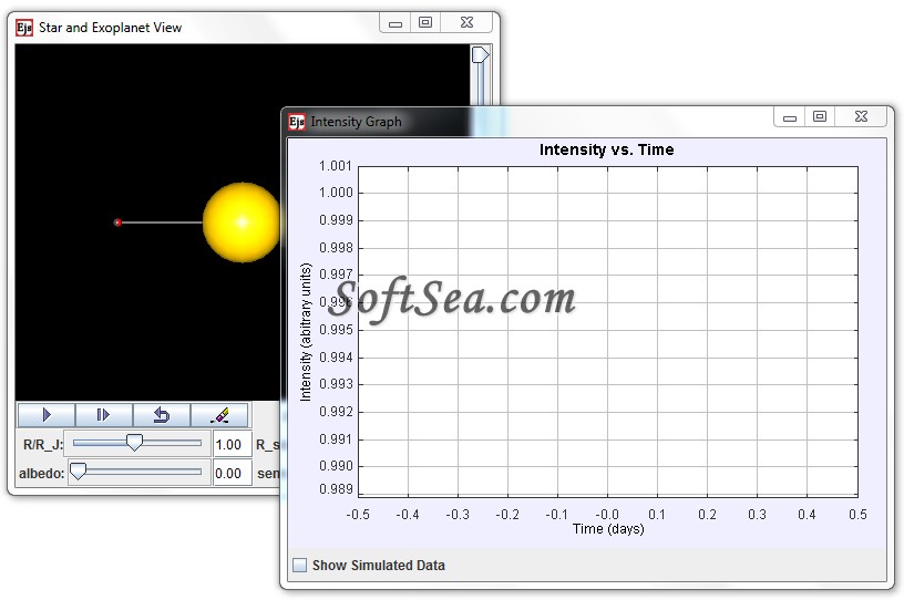 Exoplanet Detection: Transit Method Screenshot