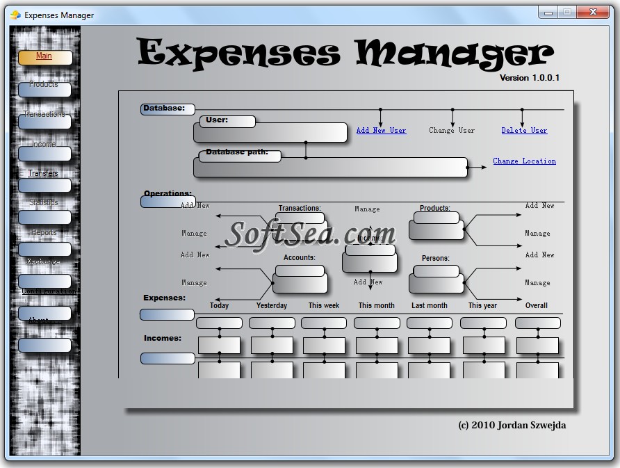 Expenses Manager Screenshot