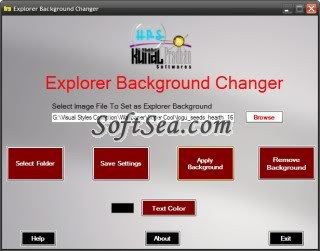 Explorer Background Changer Screenshot