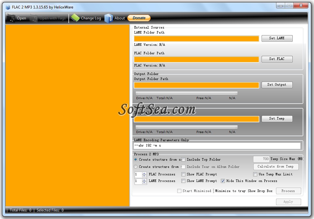 FLAC 2 MP3 Screenshot