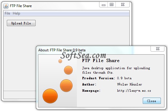 FTP File Share Screenshot