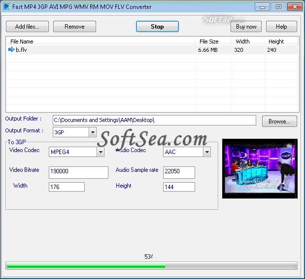 Fast Video & Audio Converter Screenshot