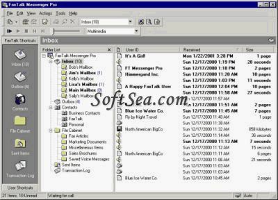 FaxTalk Messenger Pro Screenshot