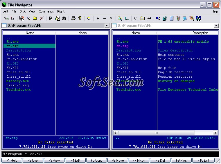 File Navigator Screenshot