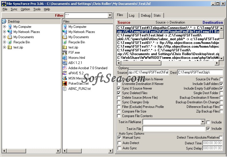 File SyncForce Pro Screenshot
