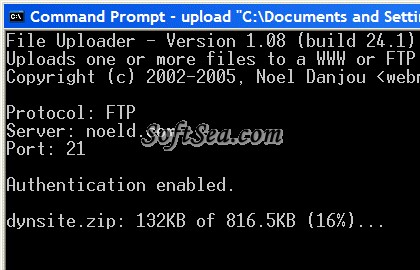File Uploader Screenshot