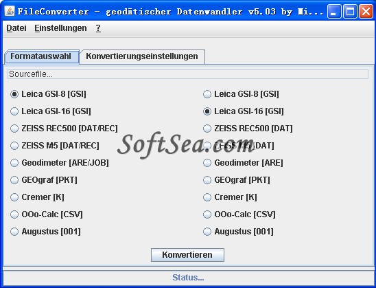 FileConverter Java Screenshot