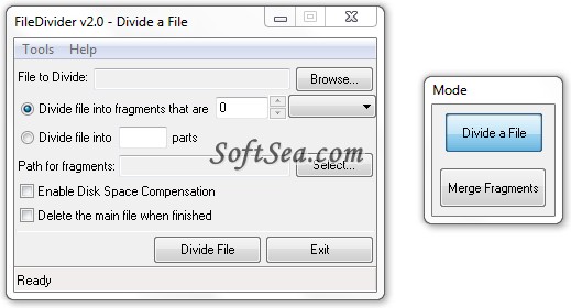 FileDivider Screenshot