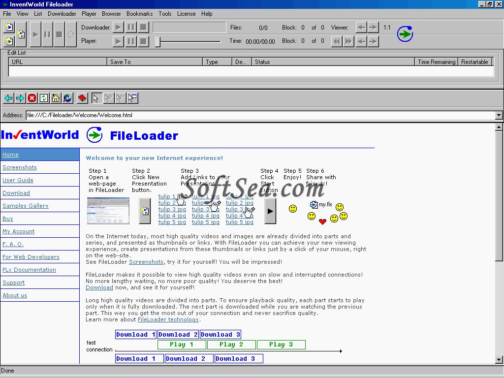 FileLoader Screenshot