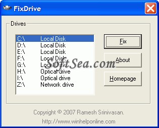 FixDrive Screenshot