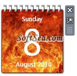 Flame Calendar Screenshot