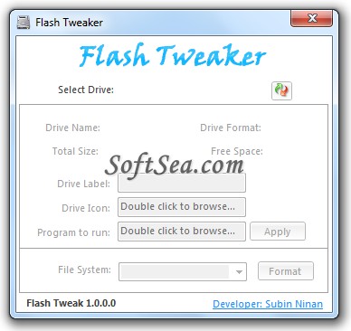 Flash Tweaker Screenshot