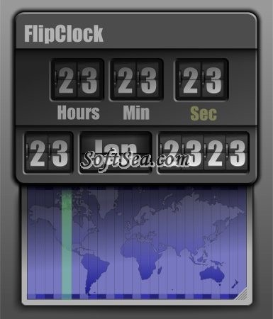Flip Clock Screenshot
