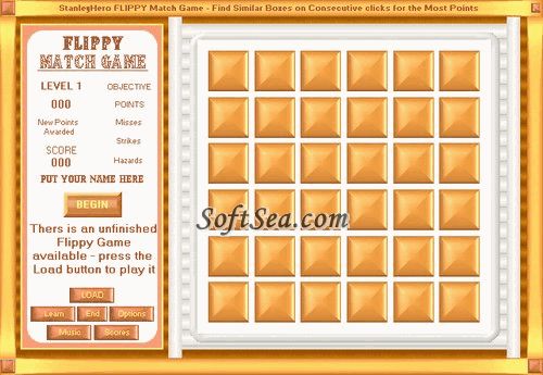 Flippy Match Game Screenshot