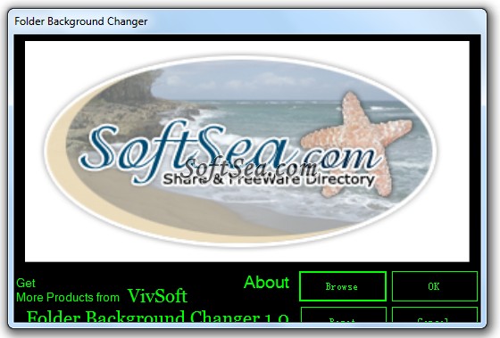 Folder Background Changer Screenshot