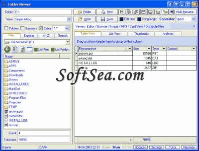 FolderViewer Screenshot