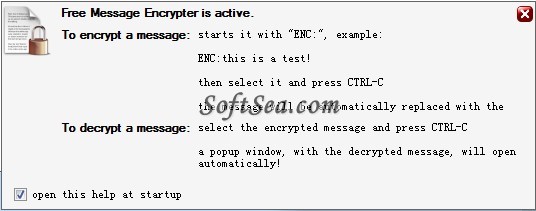 Free Message Encrypter Screenshot