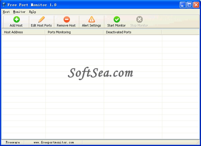 Free Port Monitor Screenshot