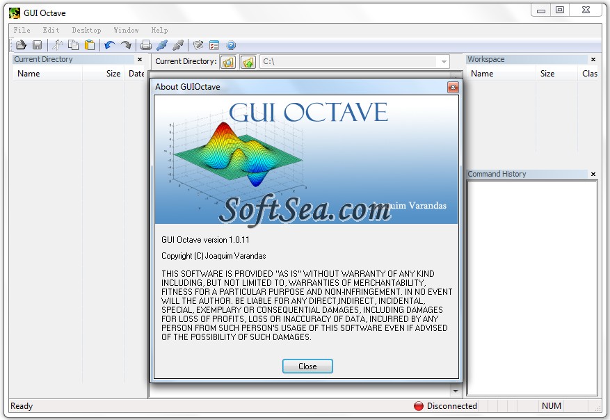 GUI Octave Screenshot