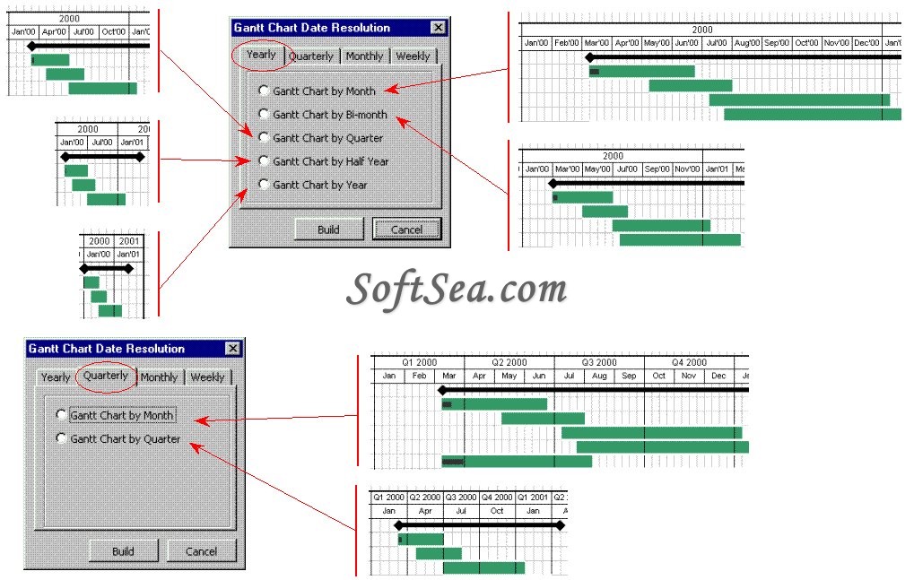 Gantt Chart Builder (Excel) Screenshot