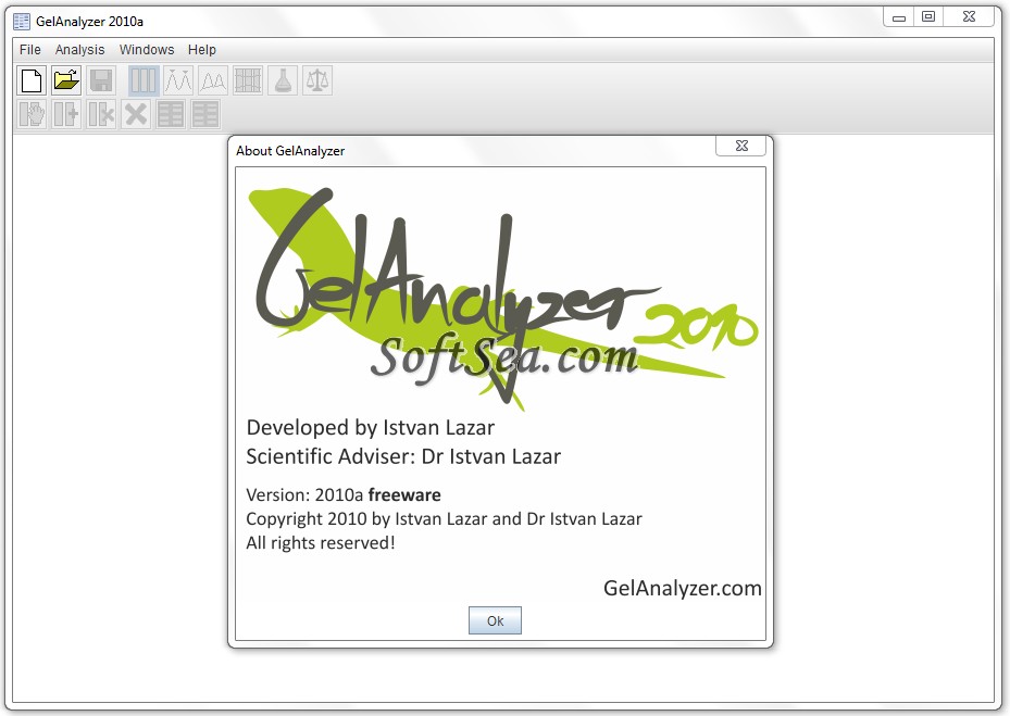 GelAnalyzer Screenshot