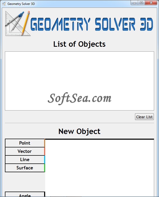 Geometry Solver 3D Screenshot