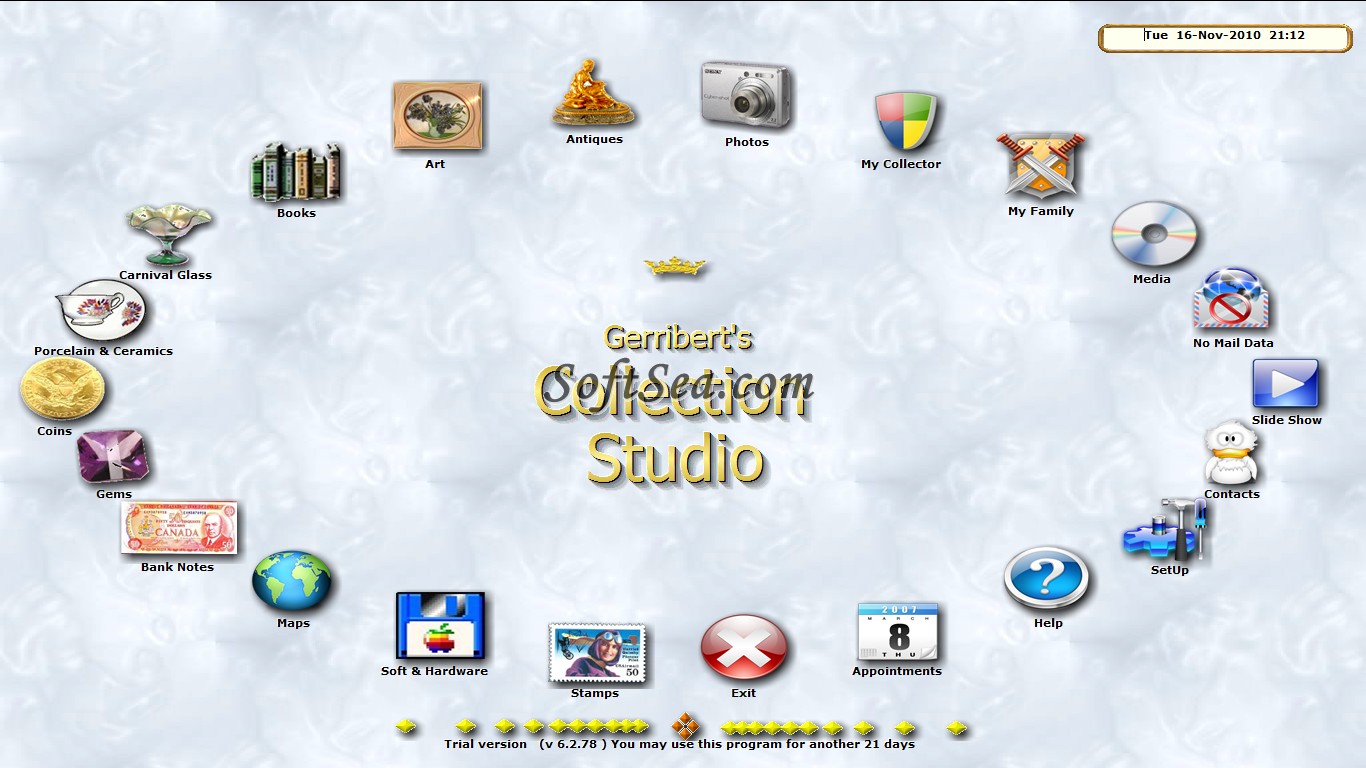 Gerriberts Collection Studio Screenshot
