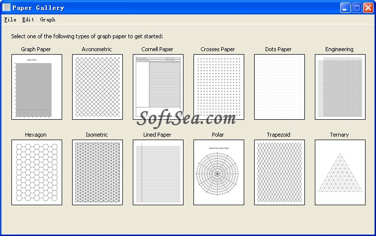 Graph Paper Maker Screenshot