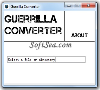 Guerilla Converter Screenshot
