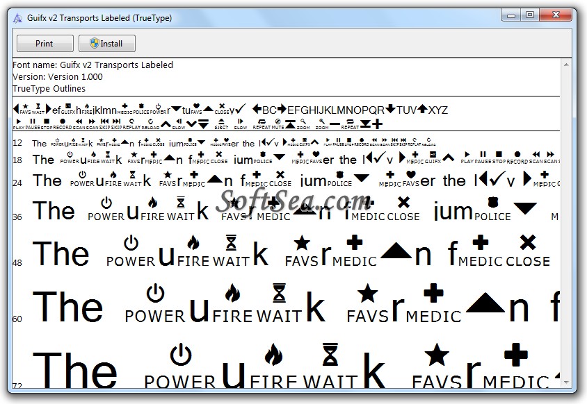 Guifx v2 Transports Labeled Font Screenshot
