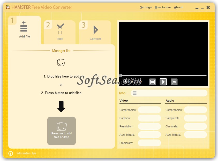Hamster Free Video Converter Screenshot