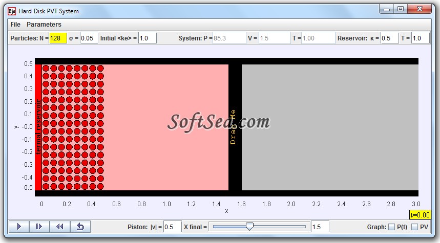 Hard Disk PVT System Model Screenshot