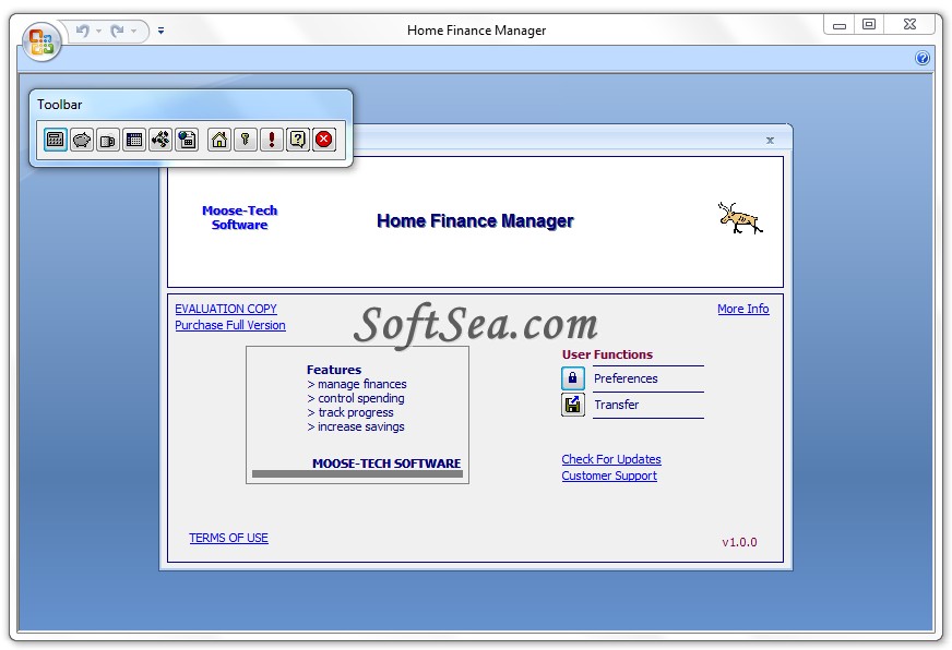 Home Finance Manager Screenshot