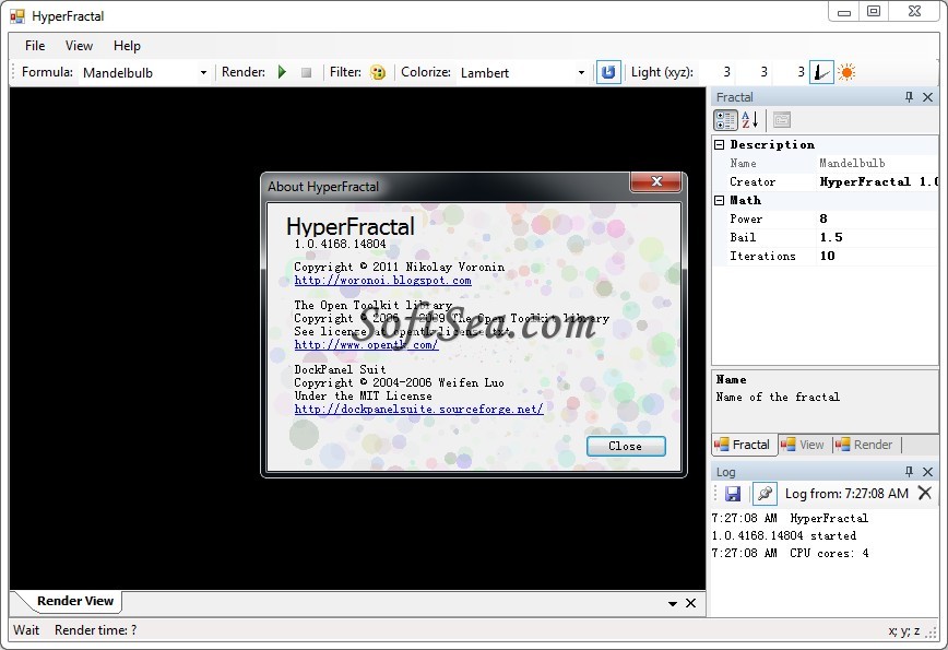 HyperFractal Screenshot
