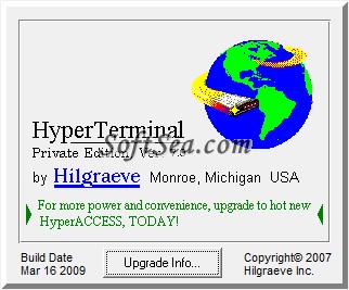 HyperTerminal Private Edition Screenshot