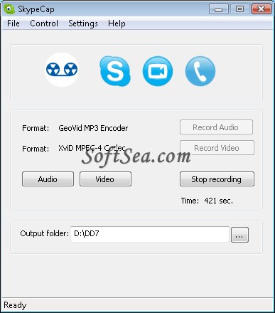 IMCapture for Skype Screenshot