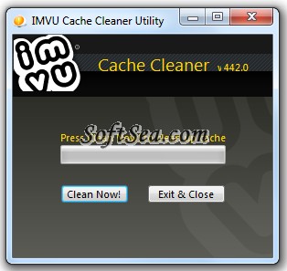 IMVU CacheCleaner Screenshot