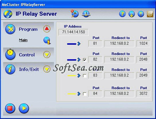 IP Relay Server Screenshot