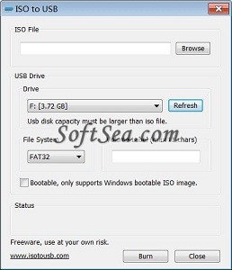 ISO to USB Screenshot