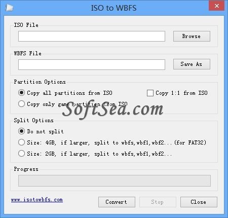 ISO to WBFS Screenshot