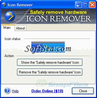 Icon Remover Screenshot
