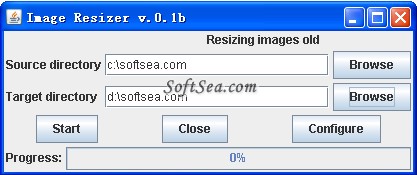 Image Resizer Java Screenshot