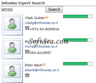 Infowise Expert Search Screenshot